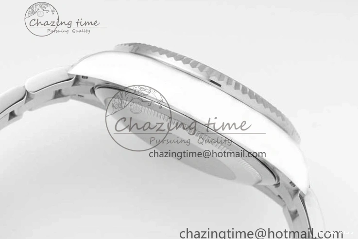 0124 Unisex Skydweller SS Noob Best Edition White Dial on SS Oyster Bracelet A23J 2288